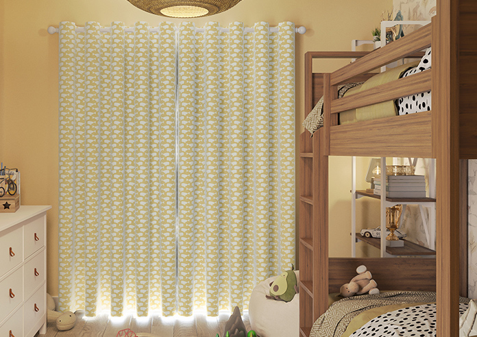Whaling Around, Amber - Made to Measure Curtains - Image 7
